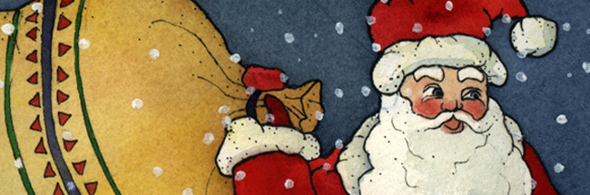 santawithbag